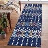 Acekool Area Rug Machine Washable Non Slip Low Pile Geometric Farmhouse Accent Rug for Living Room Bedroom Nursery - 2 of 3