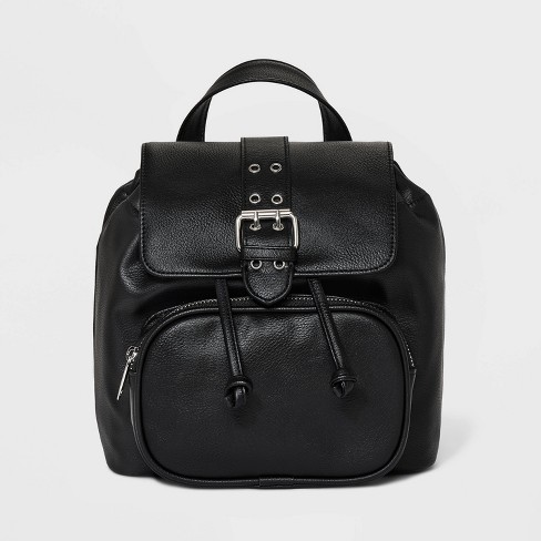 FLAP BACKPACK - Black