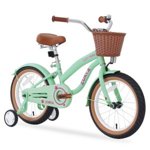 16 Inch Kids Bike for 2-7 Years Girls, Toddler Girls Bike with Training Wheels & Coaster Brake, Children Bicycles, Multiple Colors - 1 of 4