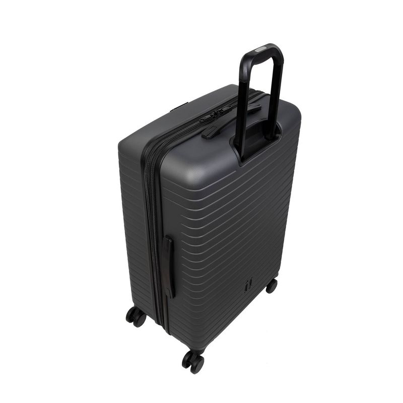 it luggage Attuned Hardside Medium Checked Expandable Spinner Suitcase - Dark Gray, 2 of 7