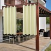 PiccoCasa Bedroom Thermal Insulated 100% Blackout Curtains 2 Panels - 2 of 3
