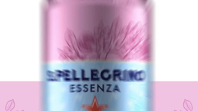 S.Pellegrino Essenza Dark Morello Cherry &#38; Pomegranate Flavored Mineral Water - 8pk/11.15 fl oz Cans, 2 of 10, play video