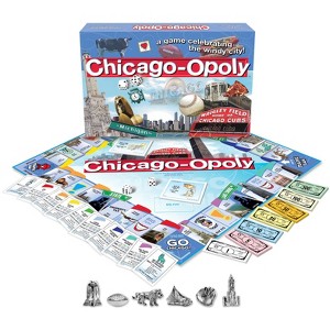 Late for the Sky: Chicago-Opoly Monopoly Board Game - 1 of 4