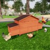 Gulches Large Wooden Chicken Coop with Two Nesting Boxes and Free range Doors - 2 of 4