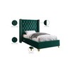 Meridian Furniture,Barolo Velvet Bed - 4 of 4