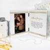 Pavilion Gift Company - Mother Of The Groom - 5.5" x 7.5" Hinged Sentiment Frame (Holds a 4" x 6" Photo) - Single Image Frames - 4 of 4