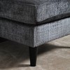 77" Chenille L-Shaped 3-Seater Sectional Sofa with Storage Ottoman - 4 of 4