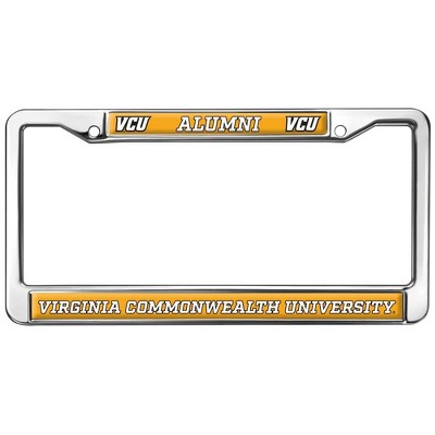 Virginia Commonwealth University Alumni Full Size Standard License Plate Metal Frame