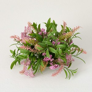 11"H Sullivans Leafy Blush Berry Orb, Multicolored - 1 of 3