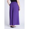 ELOQUII Women's Plus Size Wide Leg Chiffon Pant - 4 of 4
