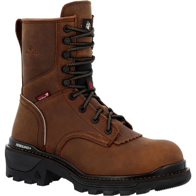 Men's Rocky Rams Horn Logger Composite Toe Work Boot