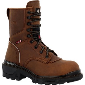 Men's Rocky Rams Horn Logger Composite Toe Work Boot - 1 of 4