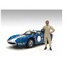 "Racing Legends" 60's Set of 2 Diecast Figures for 1/43 Scale Models by American Diorama - 4 of 4