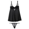 Adore Me Women's Aubrey Babydoll Lingerie - 4 of 4