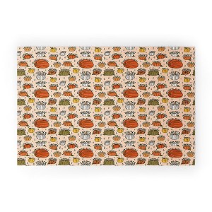Doodle By Meg Types of Pumpkins Print Welcome Mat - society6 - 1 of 3