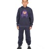 Everyday Kids Halloween Pullover Hoodie – Gamer Pumpkin with Headphones and Controller – Cozy Fall Sweatshirt for Boys, Navy - 2 of 3