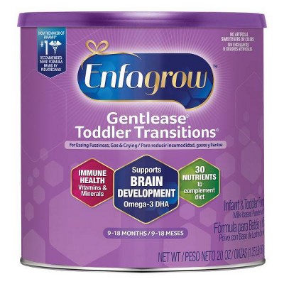 Enfagrow Toddler Transitions Gentlease 