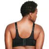 Glamorise Womens Magiclift Active Support Wirefree Bra 1005 Black 46dd :  Target