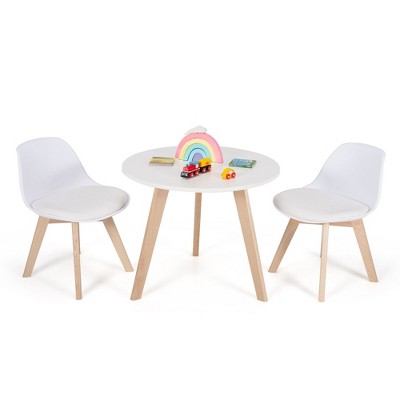 Costway Kids Table & 2 Chairs Set Toddler Activity Play Dining Study Desk  Baby Gift : Target