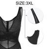 Unique Bargains Women Shapewear Tummy Control Full Bust Bodysuit Butt Lifter Thigh Slimmer Mesh Belt - 2 of 4