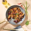 10" Nonstick Ceramic Coated Aluminum Frying Pan with Champagne Handle Cream - Figmint™ - 2 of 4