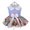 Doggie Design Blue and White Pastel Pearls Floral Dress with Matching Leash - 4 of 4