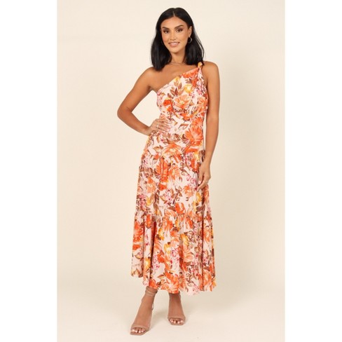 Bloom Strapless Maxi Dress - Yellow Floral - Petal & Pup