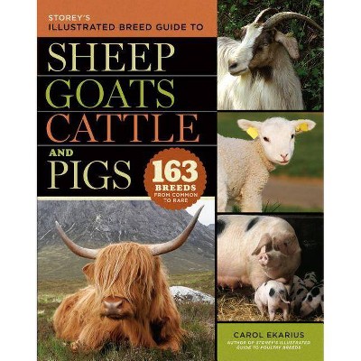 Storey's Illustrated Breed Guide to Sheep, Goats, Cattle and Pigs - by  Carol Ekarius (Paperback)