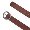 Cowgirls Rock Women's Center Bar Buckle Belt with Burnished Edges - 2 of 4