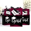 Big Dot of Happiness Maroon Grad - Best is Yet to Come - Burgundy  Graduation Party Favor Boxes - Set of 12 - 3 of 4