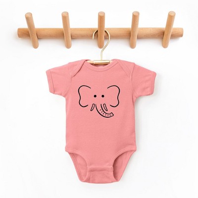 The Juniper Shop Elephant Baby Bodysuit