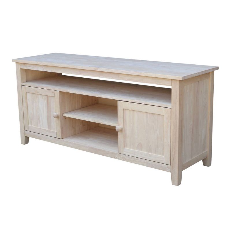 62" Entertainment TV Stand with 2 Doors - International Concepts, 3 of 15