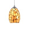 Chloe Lighting Kai Mosaic 1 Light Ceiling Mini Pendant 5" Shade - 3 of 4