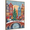 Amanti Art Snowfall in Amsterdam by Caroline Bonne Muller Canvas Wall Art Print Framed - 2 of 4