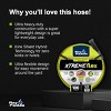 Ray Padula 100' XtremeFlex Hybrid Polymer Garden Hose Yellow/Black - 4 of 4