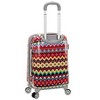 Rockland Vision Hardside Spinner Wheel Luggage Assorted/Multicolor Carry-On 20-Inch - 2 of 4