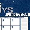 NFL Dallas Cowboys 2025 22"x17" Desk Calendar - 4 of 4