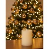 Simplux LED Candle Set Wax Moving Flame 3.5x5.5" with Remote by Melrose - 3 of 3