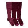 MUK LUKS Women's 2 Pair Pack Compression Socks - 2 of 3