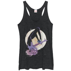Women's Marvel Spider-Gwen Moon Racerback Tank Top - 1 of 3