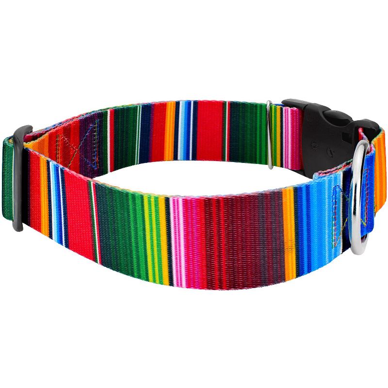 Country Brook Petz 1 1/2 Inch Deluxe Serape Dog Collar, 3 of 5