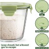 4-Pack 23oz Airtight Glass Meal Prep Containers with Lids, 3-Cup, Heat-Resistant - 3 of 4