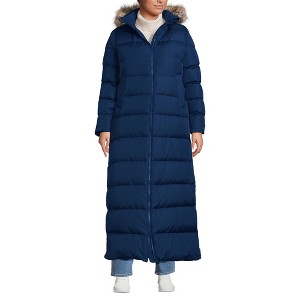Lands' End Women's Outerwear Down Maxi Winter Coat - 1 of 4