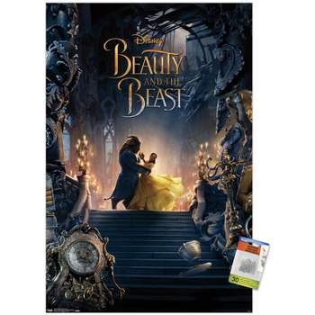 Trends International Disney Beauty And The Beast - Triptych 2 Unframed Wall Poster Prints