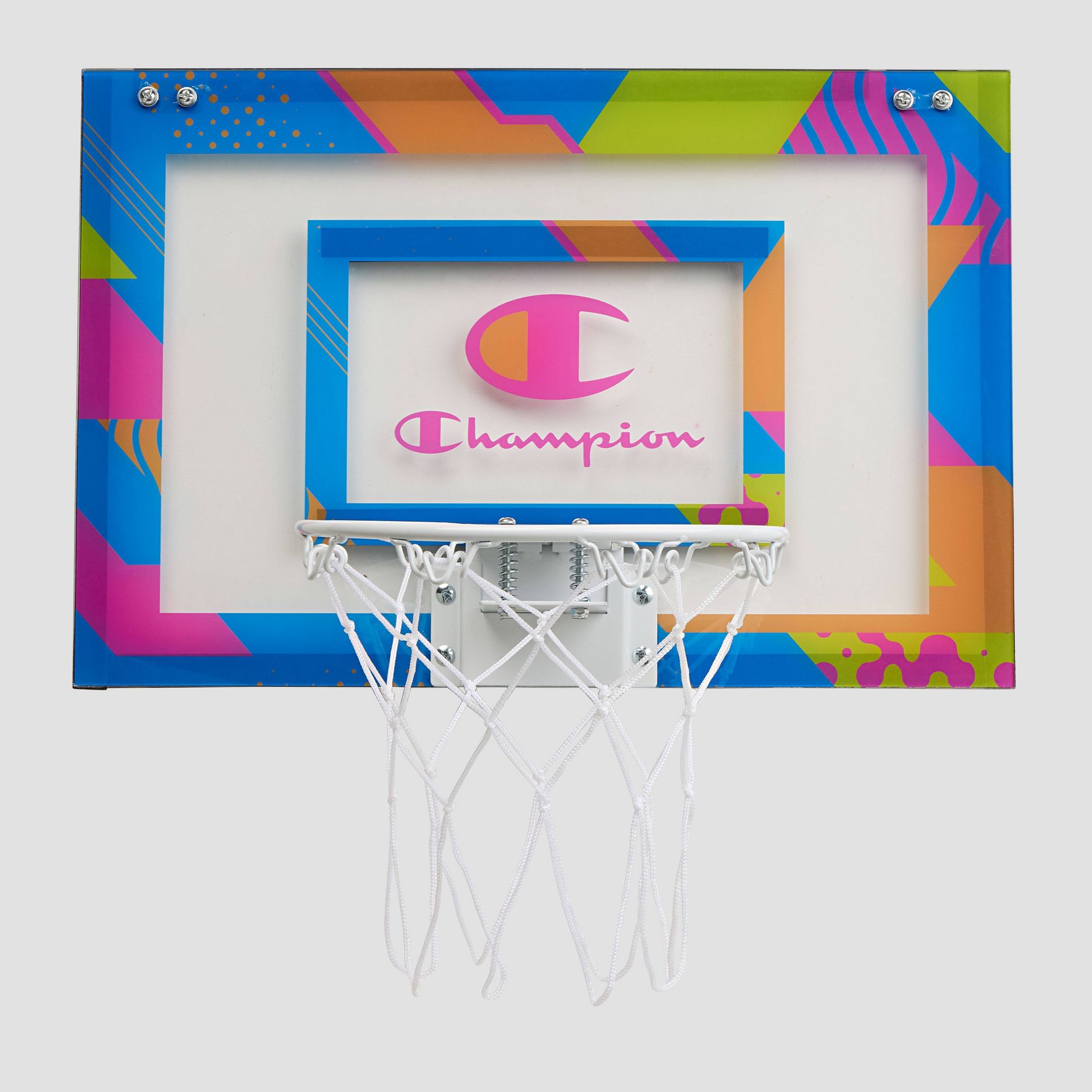 Champion Alley-Oop Mini Hoop Set - Neon