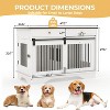 Dog Furniture Crate, Large Furniture Style Dog Crate - 2 of 4