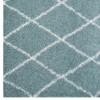 Modway Toryn Diamond Lattice 5x8 Shag Area Rug - 2 of 4