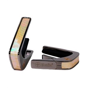 Thalia Premium Series Black Chrome Guitar Capo - 1 of 3