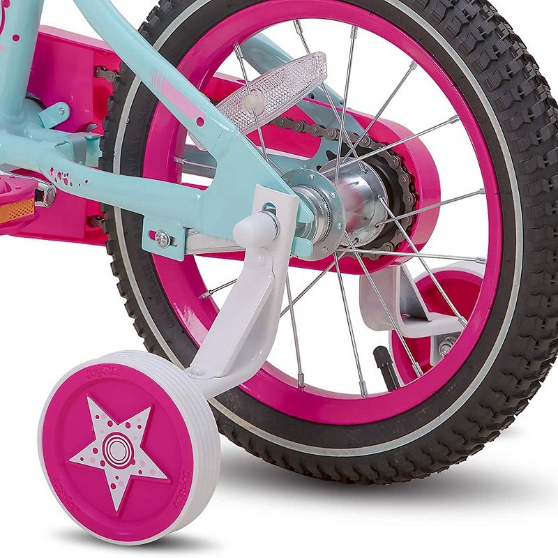 JOYSTAR Paris Kids Bike, Girls Bicycle for Ages 2-4, 32 to 41 Inches Tall, with Training Wheels and Coaster Brakes, 5 of 7