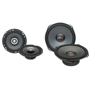 PowerBass OE-675 - 6.75" Coaxial Speakers 2-Ohm Pair with OE-700 7" Midbass Speakers 2-Ohm Pair - 1 of 4